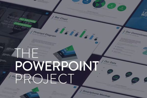 The Powerpoint Project – Presentation Template – Slidehack.com